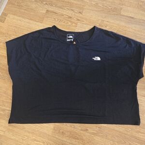 The North Face Black Wander Crossback Short Sleeve T-shirt Womens Size 2XL